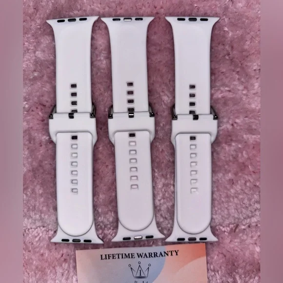 Halloween Themed Apple Watch Bands Set of 3 silicone adjustable bands for 42mm‎ - Picture 3 of 5